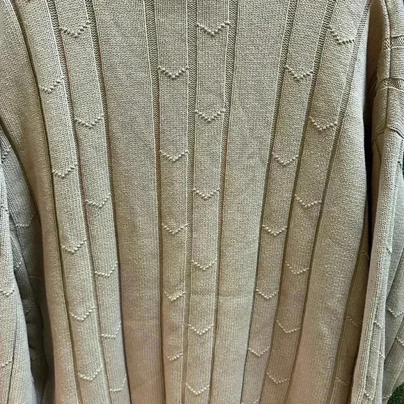 Vintage Greg Norman Textured V-Neck Sweater Size XL - Picture 5 of 5
